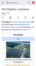 en.m.wikipedia.org_wiki_Port_Sulphur,_Louisiana(iPhone 6_7_8).png (1×750 px, 388 KB)