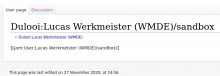 Screenshot_2020-11-27 Dulooi Lucas Werkmeister (WMDE) sandbox - Wikipedia.png (243×703 px, 26 KB)