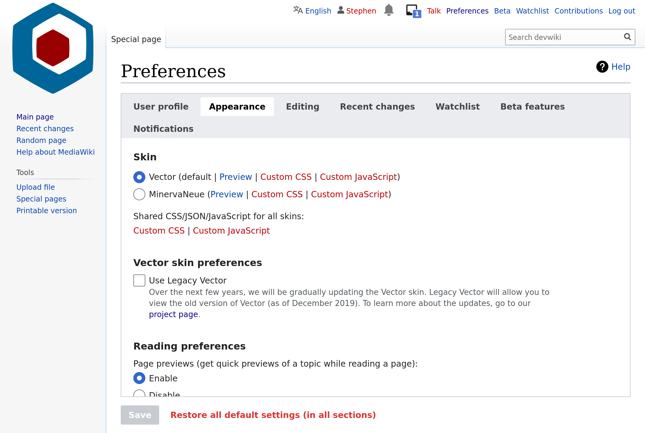 Screenshot_2020-02-24 Preferences - devwiki.png (1×2 px, 226 KB)