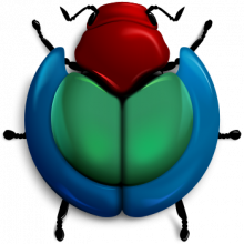 350px-Wikimedia_beetle.svg.png (350×350 px, 78 KB)